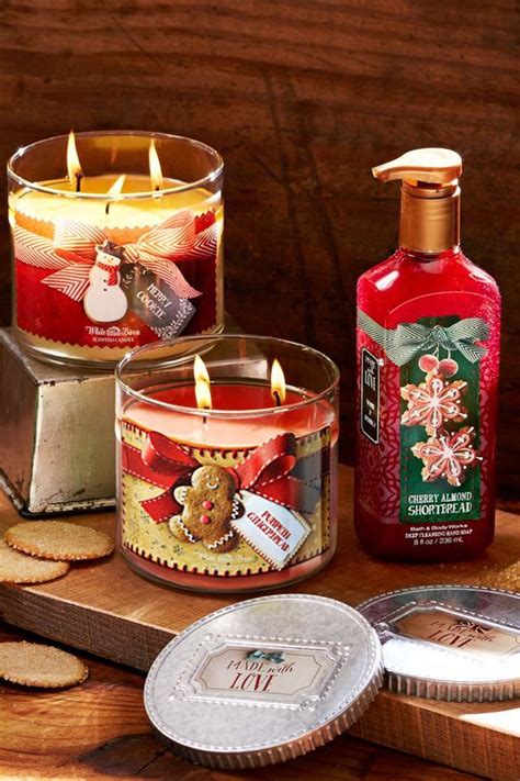 Festive Candles And Body Care Treats Bath Body Works Candles Bath