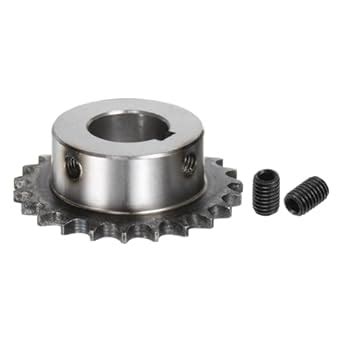 Uxcell Iso Din B Roller Chain Sprocket B Type Mm Bore Pitch