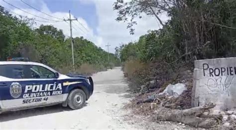 Descubren restos humanos entre la maleza en Cancún