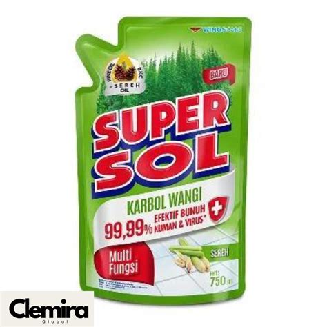 Jual Super Sol Karbol Wangi Sereh Refil Ml Shopee Indonesia