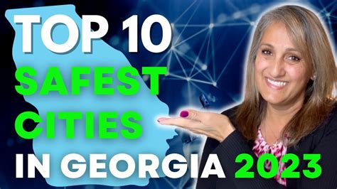 TOP 10 Safest Cities in Georgia | Moving to Georgia 2023