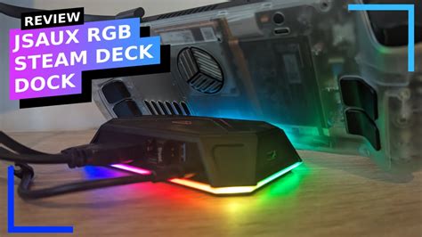 JSAUX RGB Steam Deck Dock Review: Brilliance, Again - RetroResolve