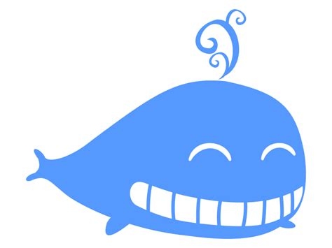 Cartoon Whale PNG Images