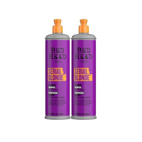 Kit Tigi Bed Head Serial Blonde Purple Toning Shampoo 02 Produtos