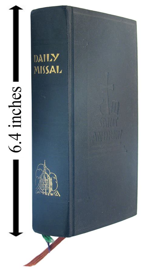 Saint Andrew Daily Missal Liturgical Apostolate By Dom Gaspar