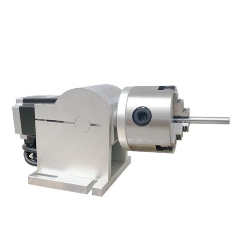 Standard Component Fiber Laser Marking Machine Rotary Axis Electric Rotate Tool with Rotary Axis ...