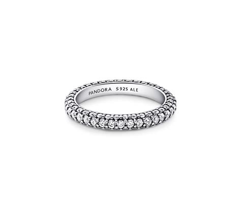 Anillo Pandora plata Fila Pavé Pandora Timeless 192627C01 Joyería