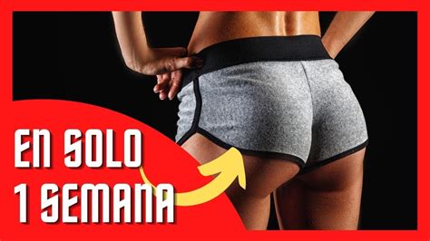 ¿cómo Sacar GlÚteos 👌 En 1 Semana En Casa 🏠 Con Ejercicios 🏋️‍♀️ Lo