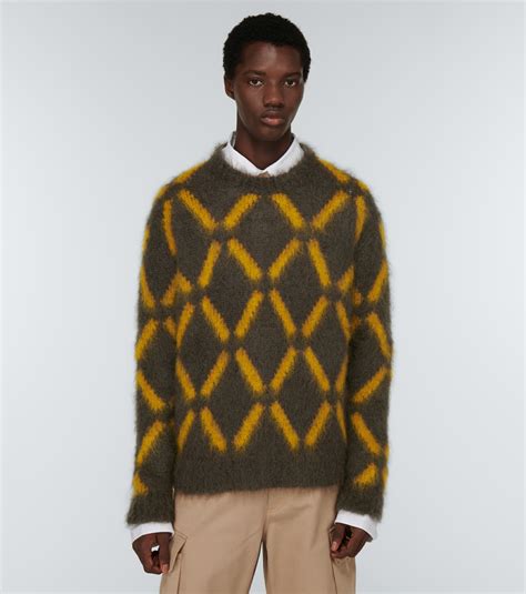 Marni Intarsia Mohair Blend Sweater Marni