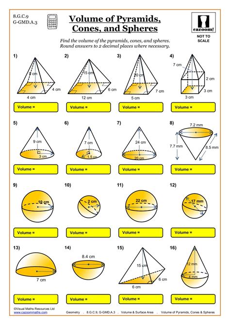 8th Grade Math Worksheets | Printable PDF Worksheets