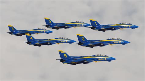 F 14a B Blue Angels Team 1~7 Fictional By Phenom