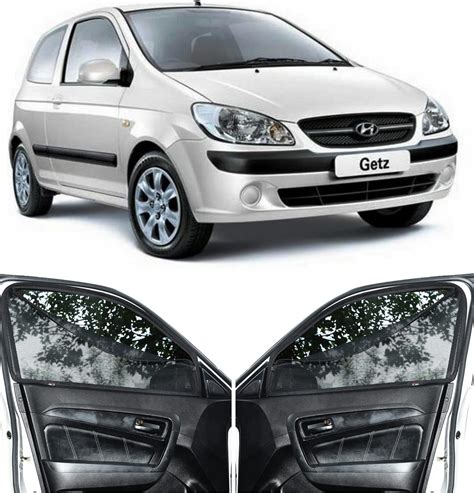 Able Sporty Car Magnetic Sun Shade Curtains With Zipper For Hyundai