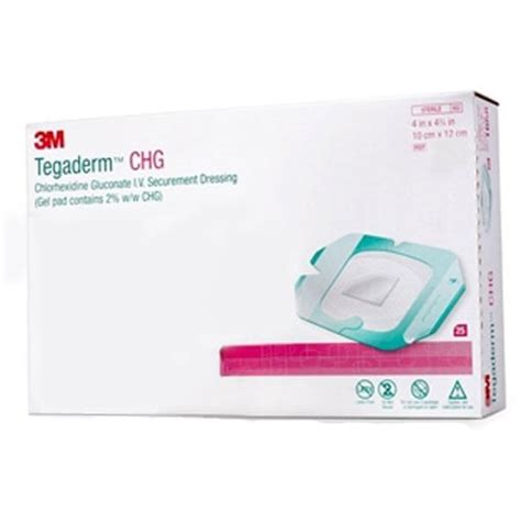 Tegaderm CHG IV Securement Dressing by 3M | Vitality Medical