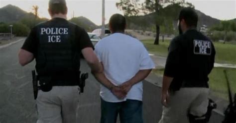 Nationwide ICE deportation raids yield 35 arrests - CBS News