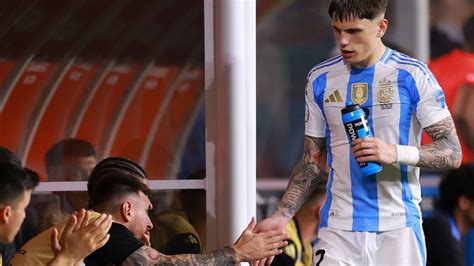 Cuándo debutó Alejandro Garnacho en la Selección Argentina El Crack