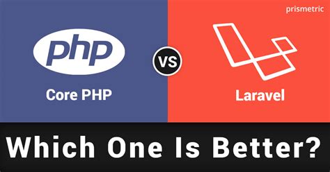 Laravel Vs Core PHP Which One Should You Choose For Your Next Project