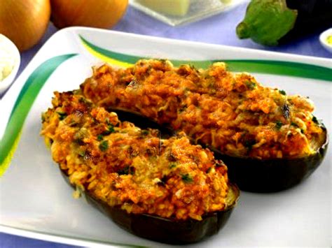 Aubergines Farcies aux Légumes idee repas