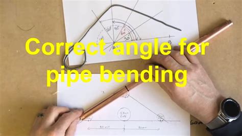 How To Find The Correct Angles For Copper Pipe Bending Part Totorial