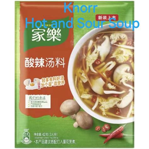 Knorr Hot And Sour Soup 42g Shopee Philippines