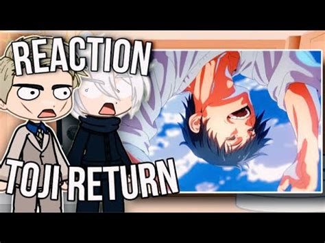 JUJUTSU KAISEN REACT TO TOJIS RETURN EPISODE 24 GACHA REACTION