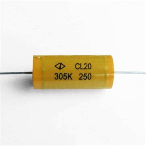 Metallized Polyester Film Capacitor Axial Type C20 Series Easby