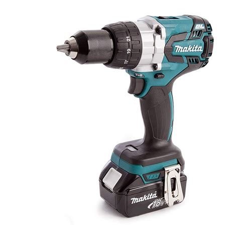 Makita Dhp Z V Brushless Combi Drill Body With X Ah Battery