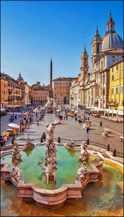 Solve Piazza Navona Rome Italy Jigsaw Puzzle Online With 220 Pieces