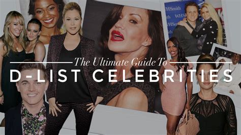 Your Comprehensive Guide to D-List Celebrities | StyleCaster