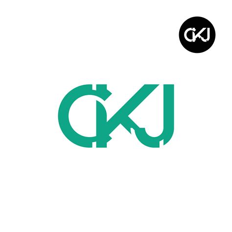 Letter CKJ Monogram Logo Design 27926848 Vector Art at Vecteezy