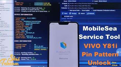 VIVO Y81i 1812 Pin Pattern Unlock MobileSea Tool Shri Telecom YouTube