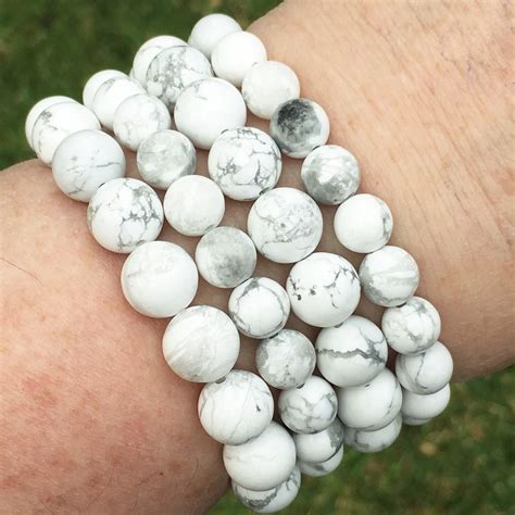 Howlite Bracelet To Reduce Pain The Rock Crystal Shop