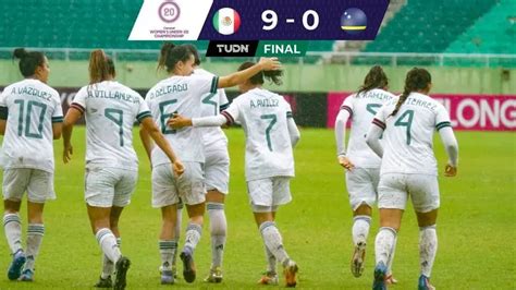 Paso Perfecto De La Selecci N Femenil En Premundial Sub Avanza A