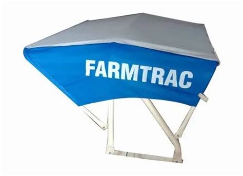 Polycarbonate Blue And White Farmtrac Tractor Roof Canopy At Rs In