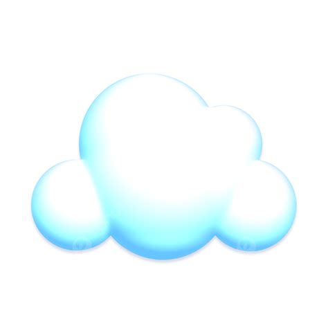 Sky Blue Cartoon Cute Cloud Cloud Cartoon Cloud Sky Cloud Png