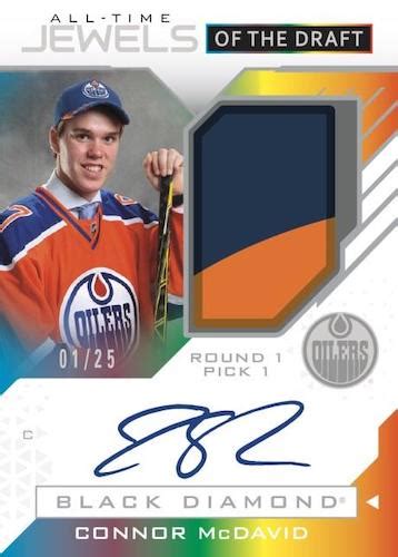 2021 22 Upper Deck Black Diamond Hockey Checklist Box Odds