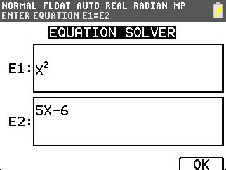 Solution Solving A Quadratic Equation Using Numeric Solver On