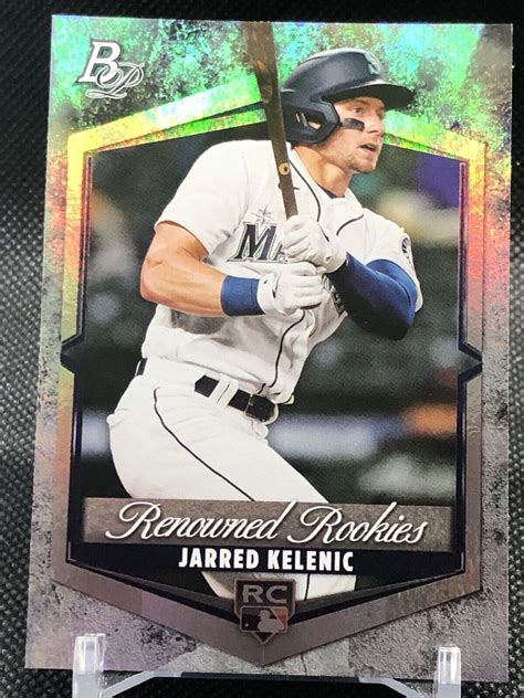 Jarred Kelenic ROOKIE CARD Renowned Rookies 2021 Bowman Platinum RR