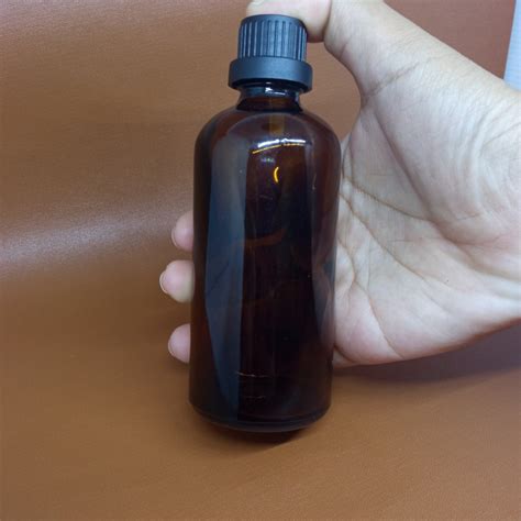 Jual Botol Kaca Amber 100ml Tutup Bigcap Botol Kaca Serbaguna Shopee