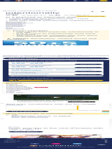 intentionally english meaning cambridge dictionary
