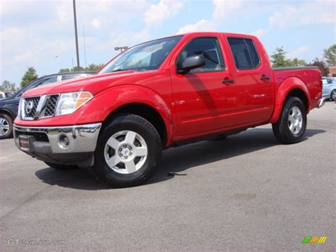 2008 Red Alert Nissan Frontier SE Crew Cab 53961502 Photo 2