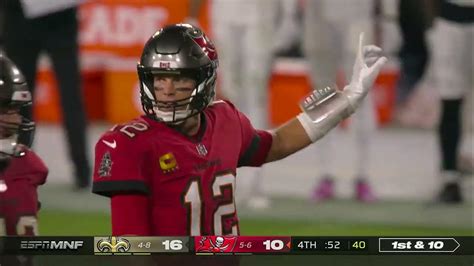 Tom Brady Clutch 4th Quarter Yet Again Bucs Beat The Saints Youtube