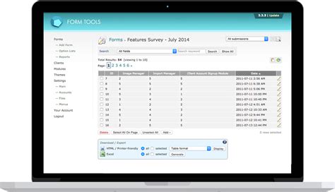 Formulaires Disponibles Open Source Form Builder