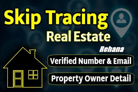 Do Skip Tracing For Real Estate Business By Reskiper Fiverr