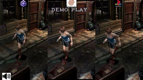 Resident Evil 3 Gamecube Vs Dreamcast Vs Ps1 Console Vs Console Youtube