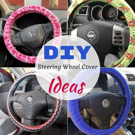 20 DIY Steering Wheel Cover Ideas To Make Today - DIYnCrafty