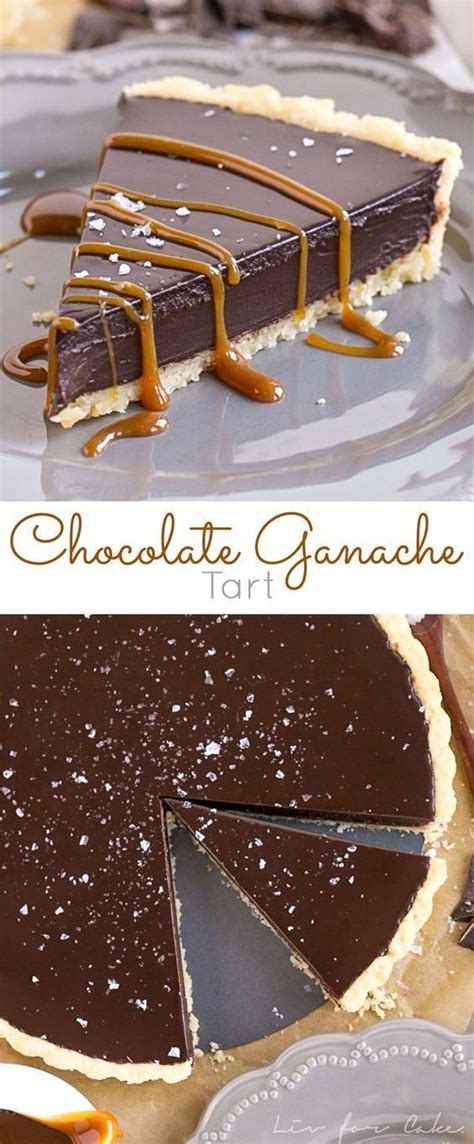 Dark Chocolate Ganache Tart Favorite Food