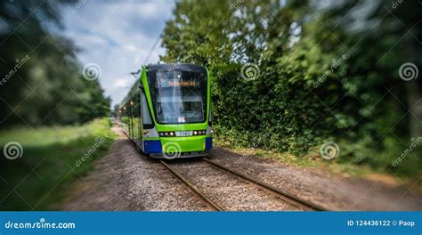 Modern Tramway In London Editorial Photography Image Of Station