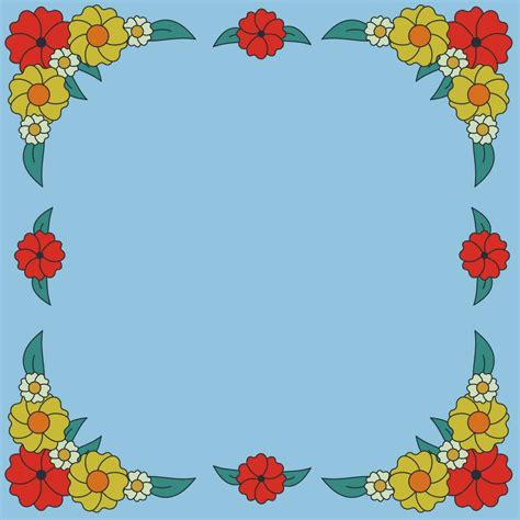 Colored Decorative Border