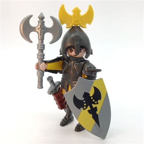 Playmobil Chevalier Lion Jaune