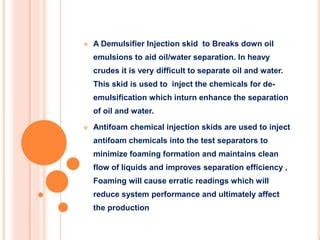 Chemical injection skid by Vienerg Resources Private Limited | PPT